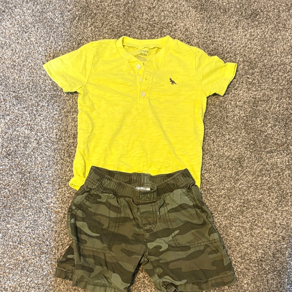 Carter's Bright Yellow Polo Shirt